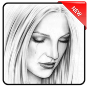 Wie man Bleistiftskizze in den Schritten zeichnet icon