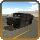 Extreme Military Car Driver icon