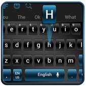 Black Blue Keyboard