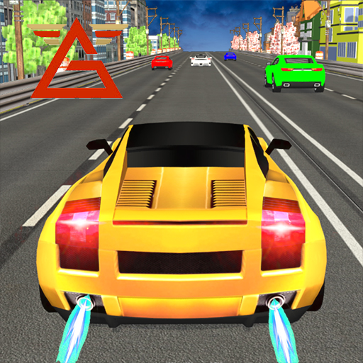 Racing in car 2018:City Highway Traffic Racer Sim icon