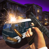 Anti Terror Police Crush Car icon