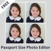 Passport Size Photo Editor -Passport photo creator icon