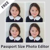 Passport Size Photo Editor -Passport photo creator on 9Apps
