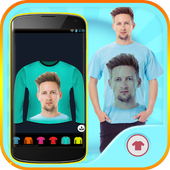 تركيب صورتك على تي شيرت Tshirt أيقونة