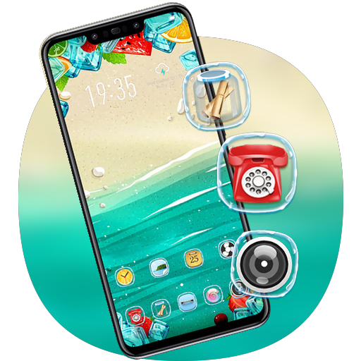 Nature theme Summer style Galaxy S8 icon