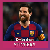Lionel Messi Stickers for Whatsapp icon