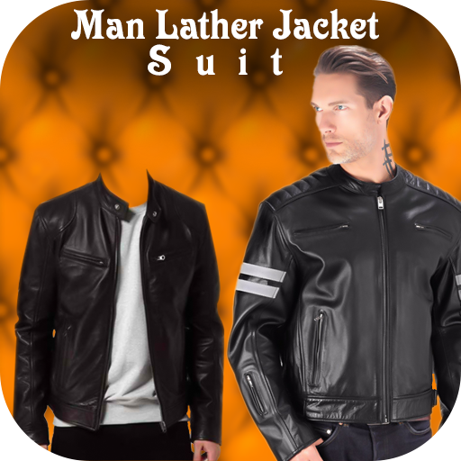 ikon Man Leather jacket Photo Suit : Cut Paste Editor