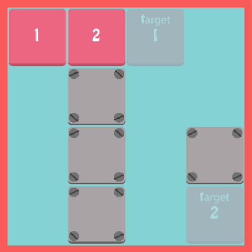 Move Box - puzzle, logical icon