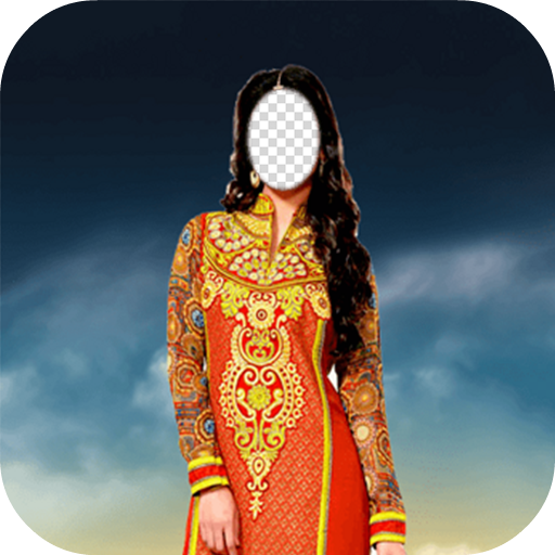 Stylish Churidar Photo Frames иконка