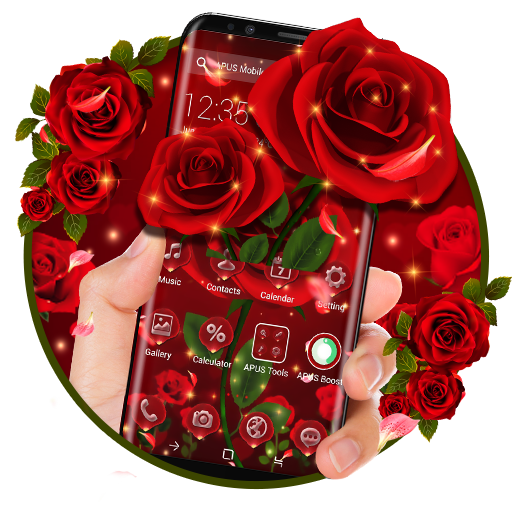 APUS Launcher Rose Theme icon