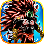 Saiyan Goku Shadow Battle icon