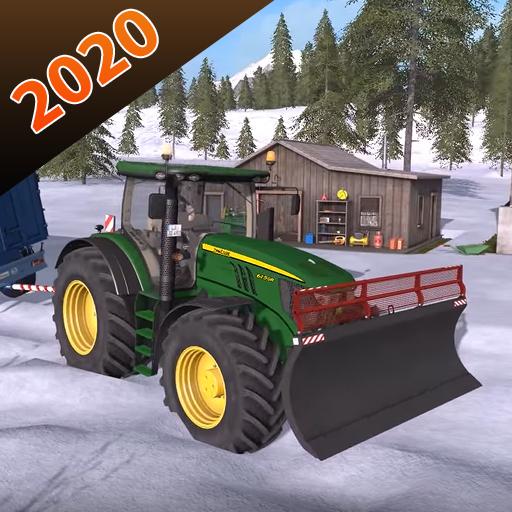 Village Tractor Farming Simulator 3D 2020 icon
