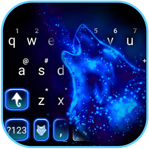 Wolf Night Keyboard Theme icon