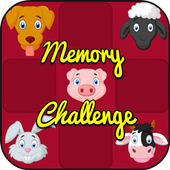 Animal Memory For Kids : Picture Match icon