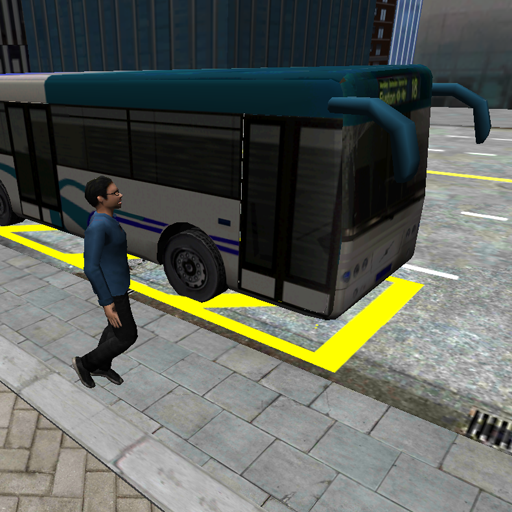 3D City driving - Bus Parking icon