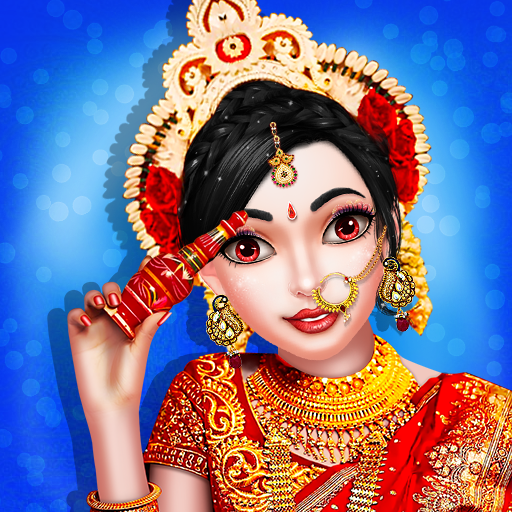 Beauty Makeup Girls and Traditional Indian Wedding icon
