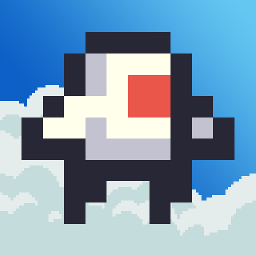 Bitbot Run : A robot jumping icon