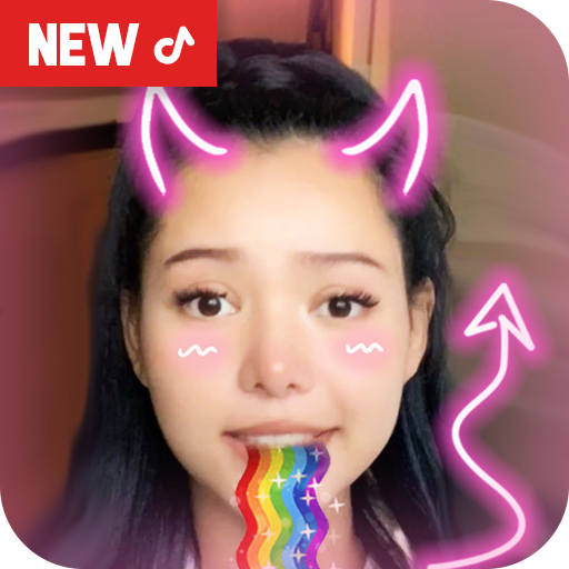 Live Face Stickers Sweet Camera icon