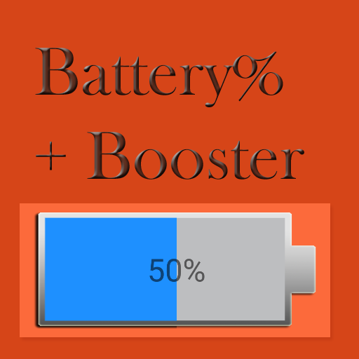 Battery Percentage   Booster icon