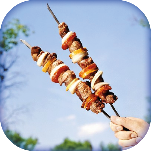 BBQ Master Free - recipes and flip-over timer icon