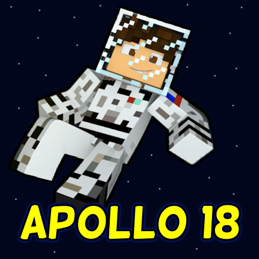 Mod Apollo 18 for Minecraft PE 🚀 Map Moon أيقونة