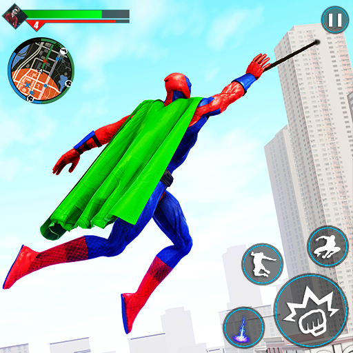 Iron Rope Hero Games – Superhero Games icon