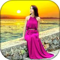 Sunframe -Auto Sunrise Sunset Beach background app on 9Apps