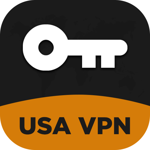 Usa vpn Server and super vpn connection icon