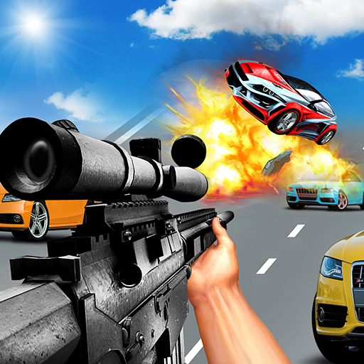 Car Racing Sniper Vs Thieves - Shooting Race games icon