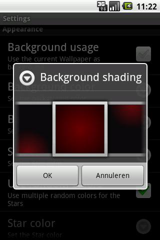 Stars Live Wallpaper screenshot 3