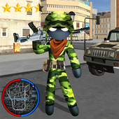 Army Counter Stickman Rope Hero Crime OffRoad icon