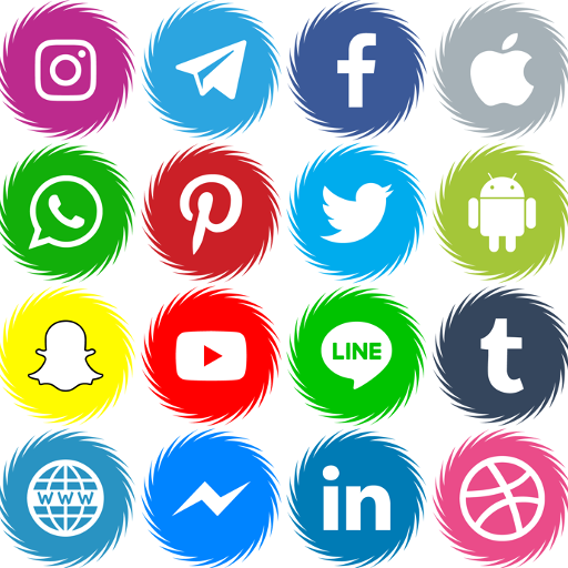 All social media icon