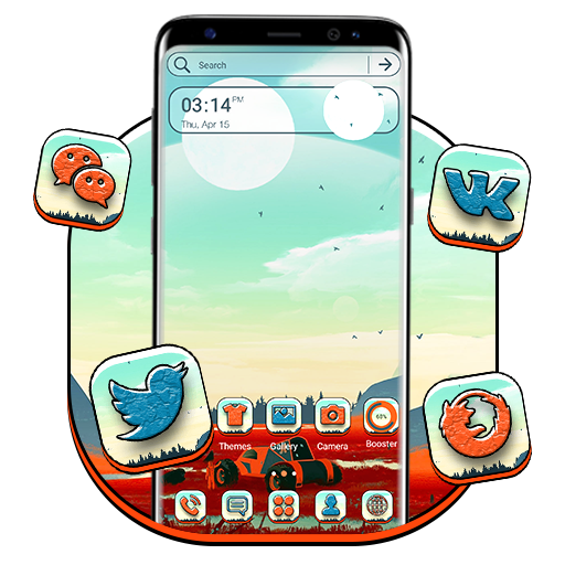 Valley Painting Launcher Theme icon