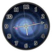 Galaxy Analog Clock Live Wallpaper icon