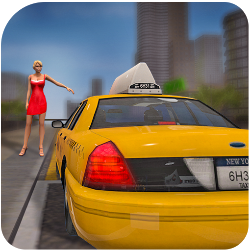 City Taxi Transport Driving 3D icon