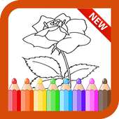 Flowers Coloring Book for kids on 9Apps