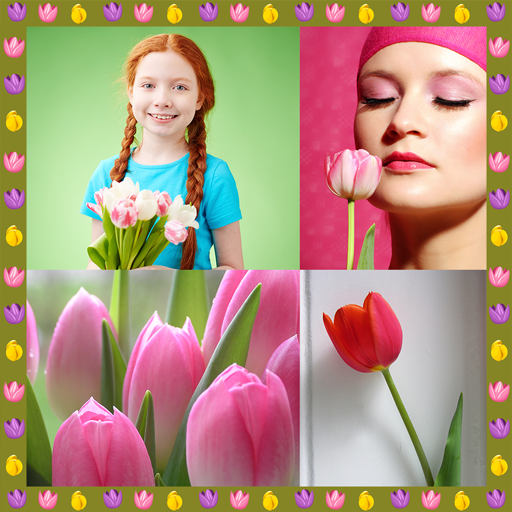 Tulip Photo Collage icon
