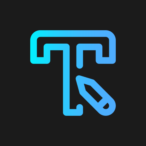 Text Animator : Animated name icon