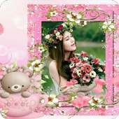 1 min App - Cute Pink Photo Frames on 9Apps