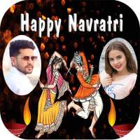 Navratri Dual Photo Frame on 9Apps