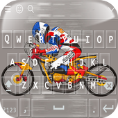 Drag Bike Keyboard icon