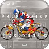 Drag Bike Keyboard on 9Apps