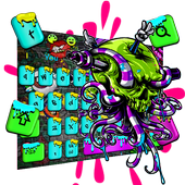 Skull Graffiti Keyboard icon