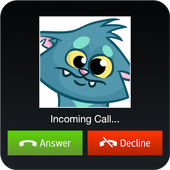What is tom the cat fake call icon