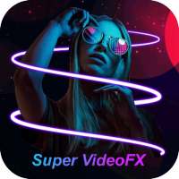 Super FX Video Effects - Neon Sketch Video Editor on 9Apps