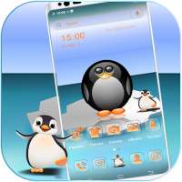 Cute Penguin Theme on 9Apps