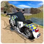 Police Motorbike : Rider Crime Patrol Robber Chase icon