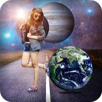 Galaxy Photo Editor - galaxy overlay sparkle shape on 9Apps