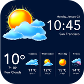 Live Weather Radar Forecast أيقونة