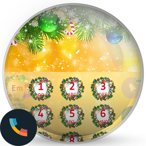 Xmas Merry Phone DIaler Theme icon